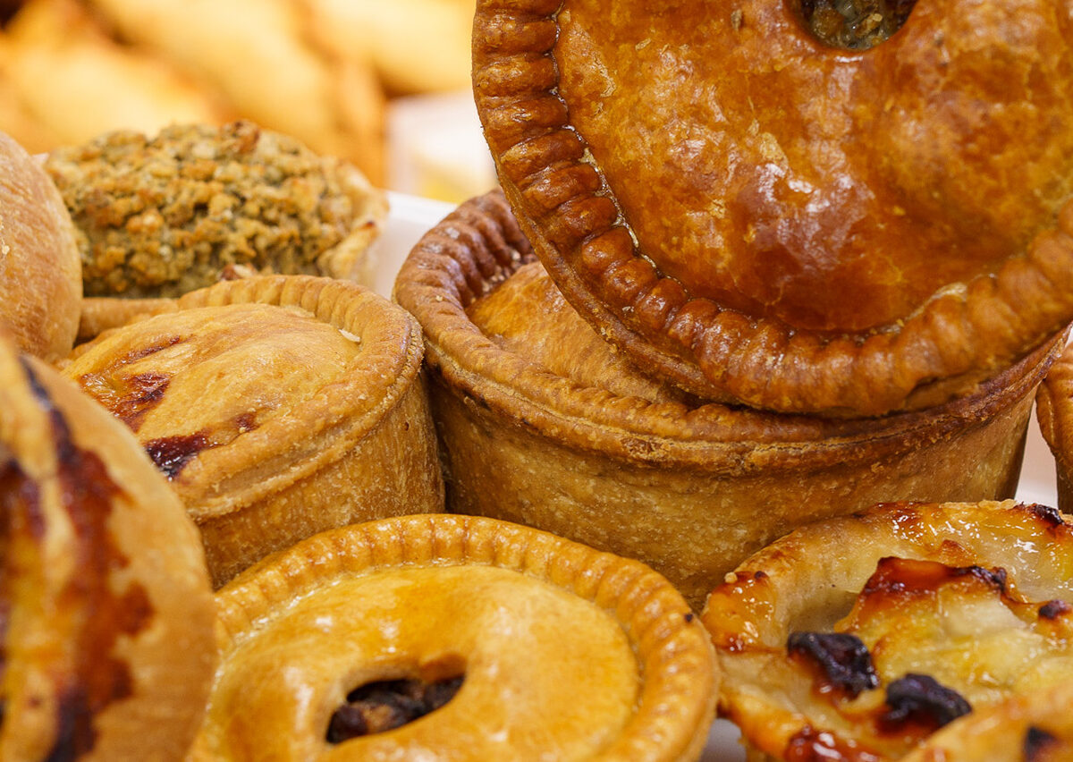 pies and pastries at Rose Cottage